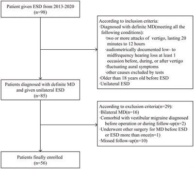 The effect of vascular risk factors on the efficacy of endolymphatic sac decompression surgery for Meniere’s disease: a retrospective cohort study